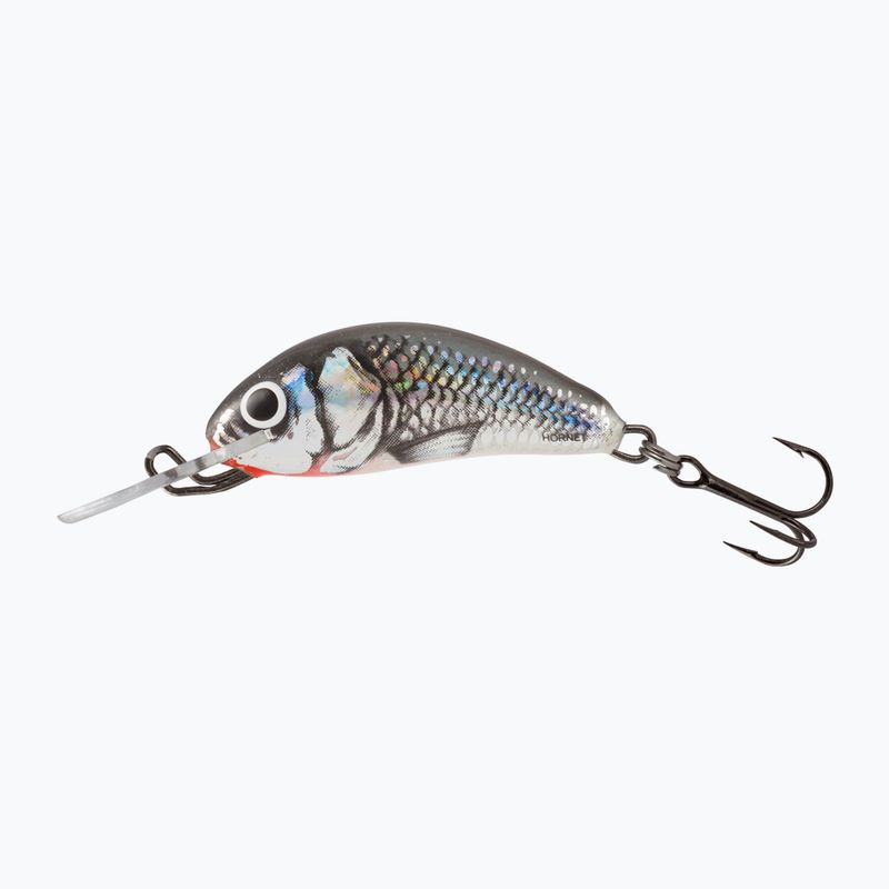 Salmo Hornet FL holografický sivý lesklý vobler QHT015