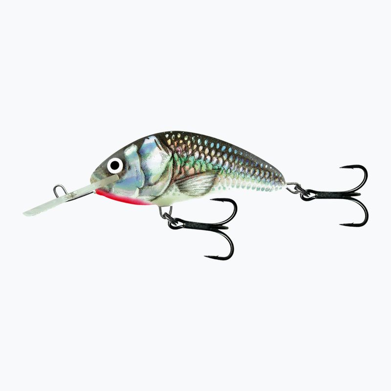 Salmo Hornet FL holografický sivý lesklý QHT077 vobler