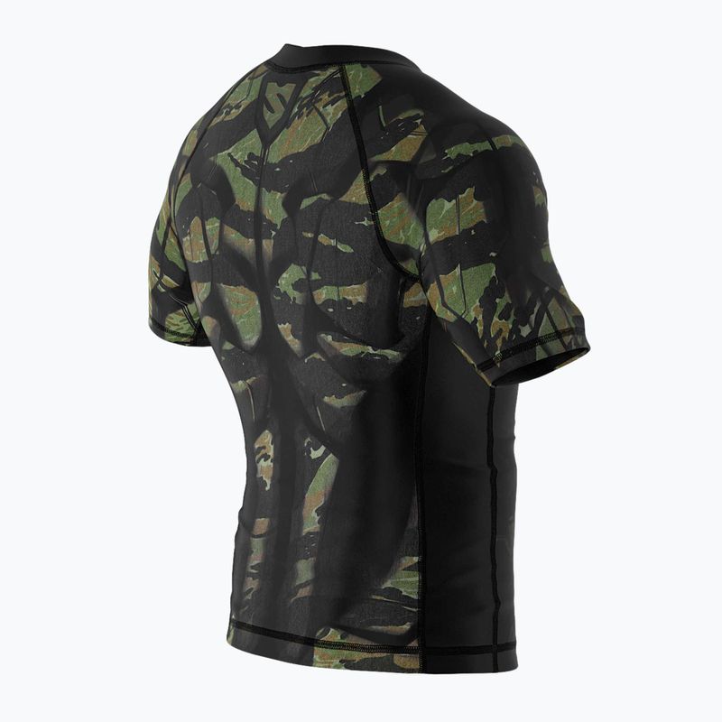 SMMASH Tiger Armour detský rashguard zelený 5