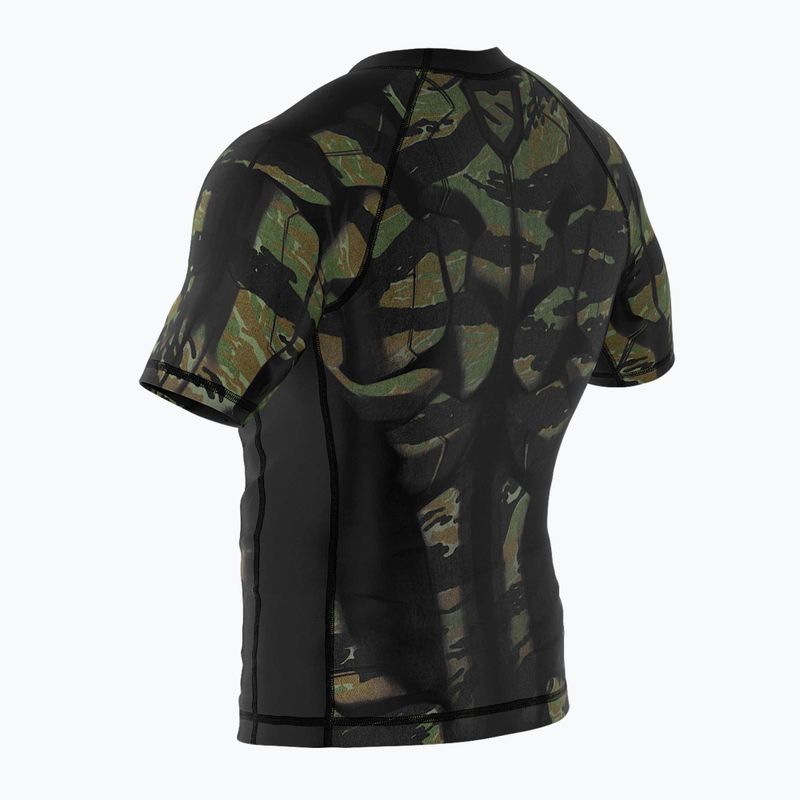 SMMASH Tiger Armour detský rashguard zelený 6