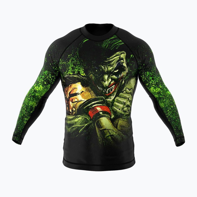 SMMASH The Choker green RSO3 pánsky rashguard s dlhým rukávom