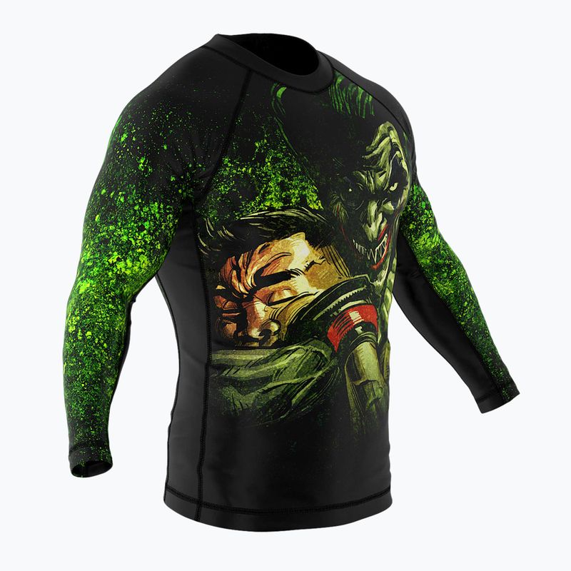 SMMASH The Choker green RSO3 pánsky rashguard s dlhým rukávom 4