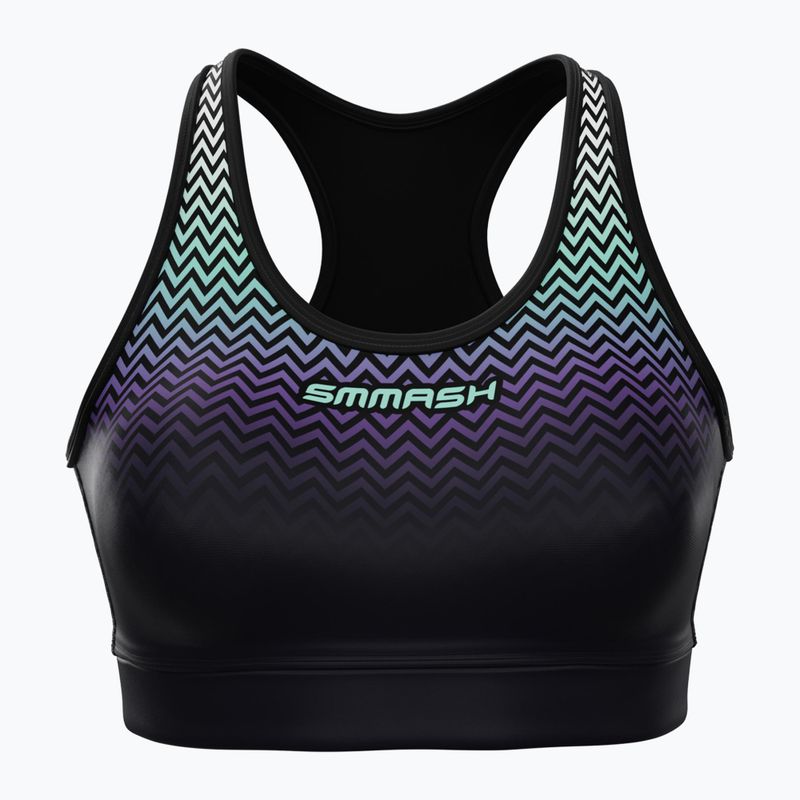Podprsenka fitness SMMASH Magnetic čierna TT4-6