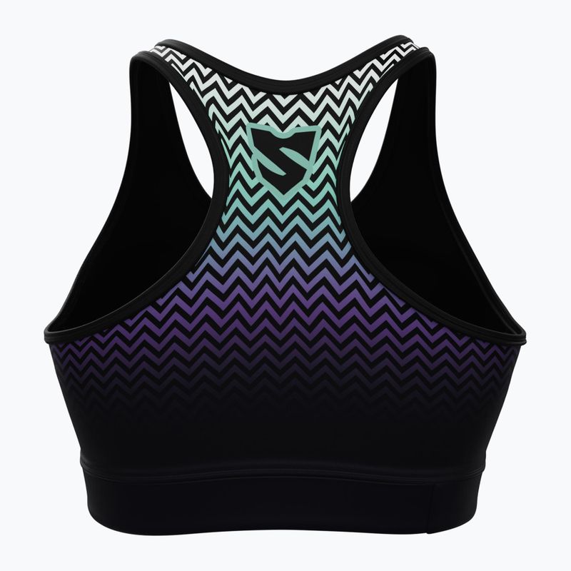 Podprsenka fitness SMMASH Magnetic čierna TT4-6 2