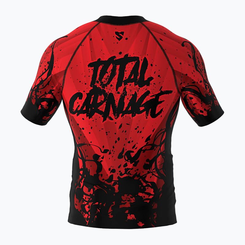 SMMASH Carnage pánsky rashguard červený RSO3-1 2