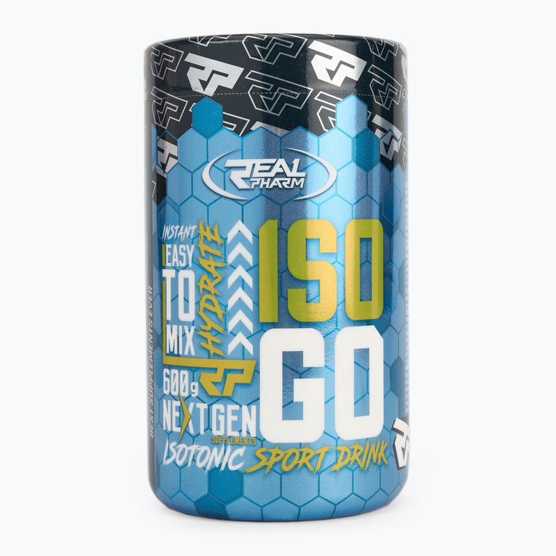 Real Pharm ISO GO izotonický nápoj 600 g mango-maracuja