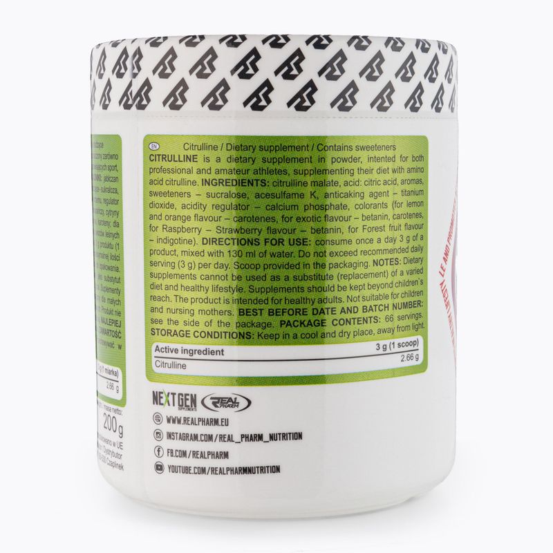 Real Pharm Citrulín 200g lesné plody 703415 3