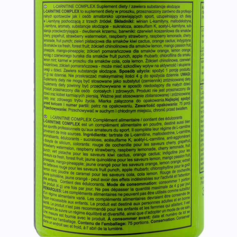 L-Karnitín komplex Real Pharm spaľovač tukov 300g malina-jahoda 703767 3