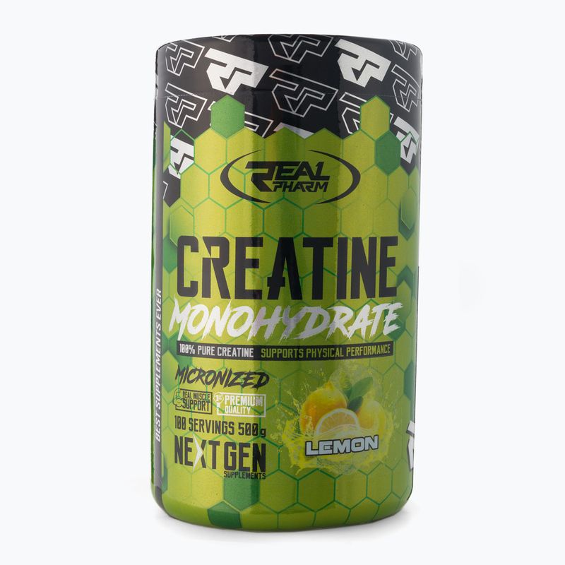 Kreatín Real Pharm kreatín 500g citrón 705488