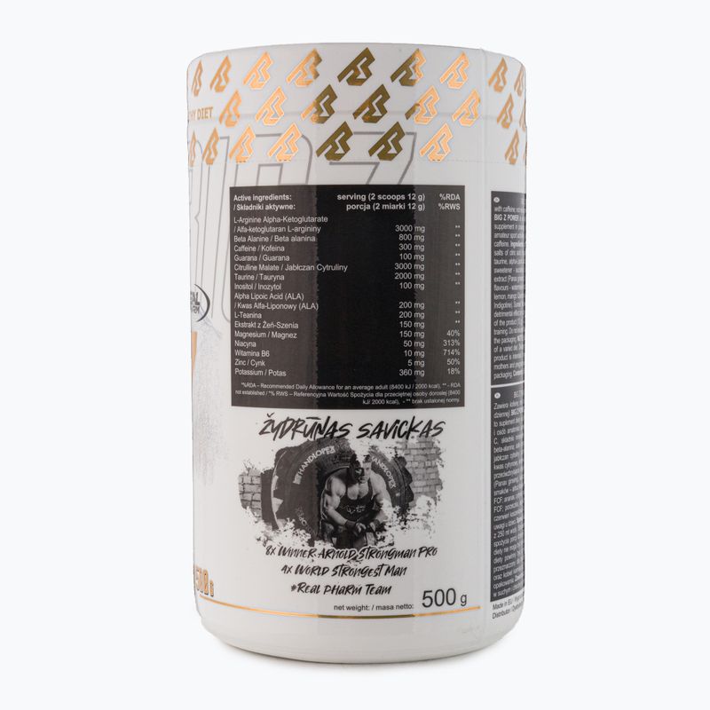 Real Pharm Big Z predtréningovka 500g cola-cherry 710130 3