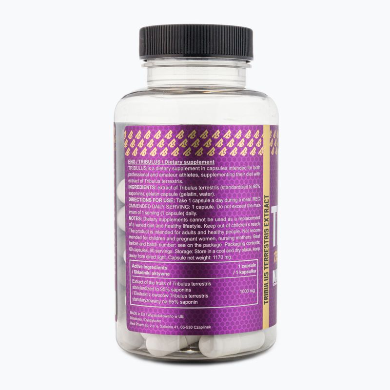 Testosterón booster Real Pharm Tribulus 1000mg 60 kapsúl 714053 2