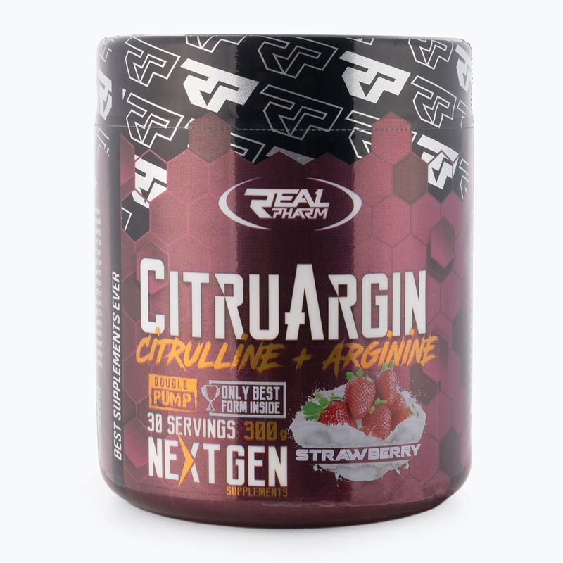 Real Pharm CitruArgin + arginín 300g jahoda 714824
