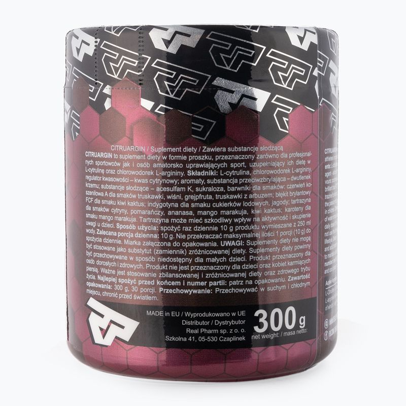 Citrulín Real Pharm CitruArgin + arginín 300g jahoda-jantárová 714831 2