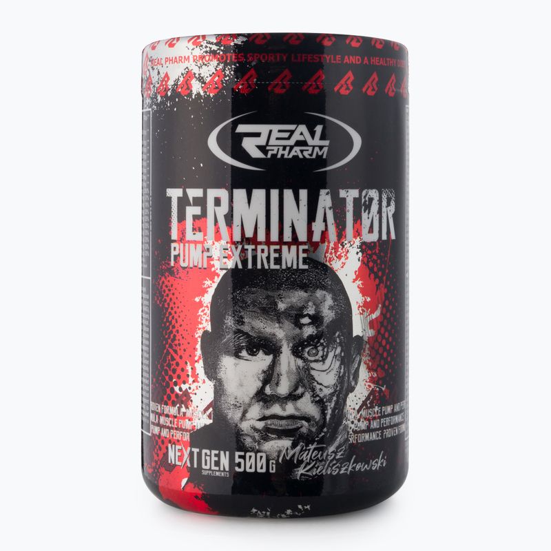 Real Pharm Terminator pred tréningom 500g hrozno 715029