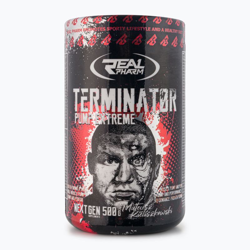 Real Pharm Terminator pred tréningom 500g čierne ríbezle 715043