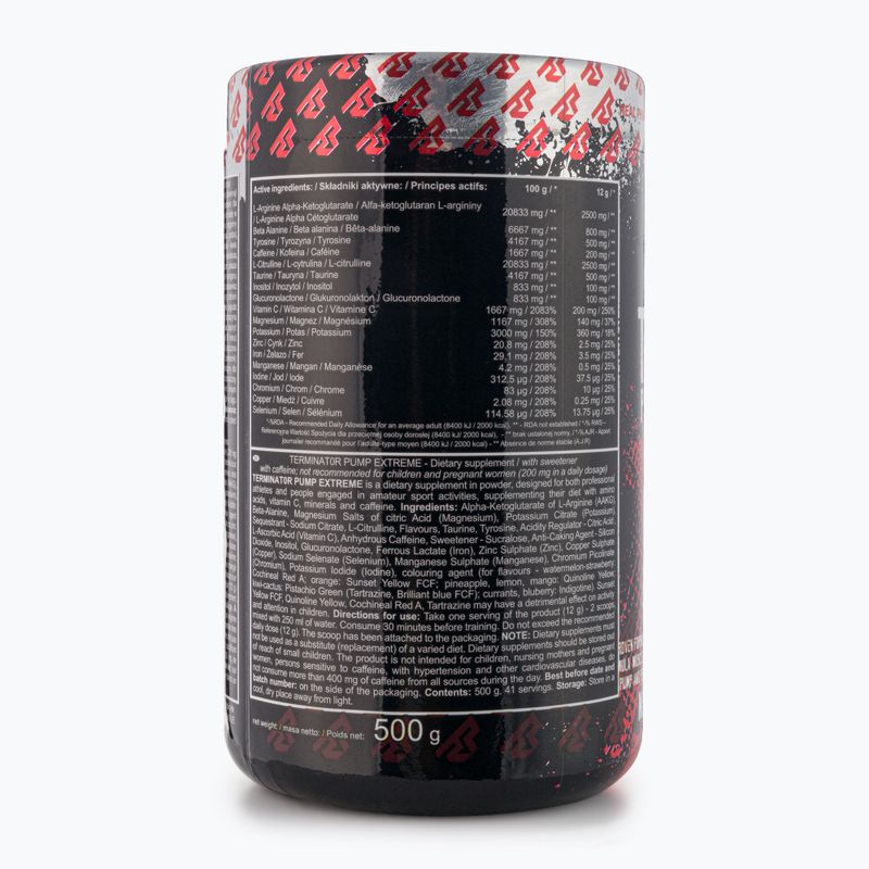 Real Pharm Terminator pred tréningom 500g čierne ríbezle 715043 2