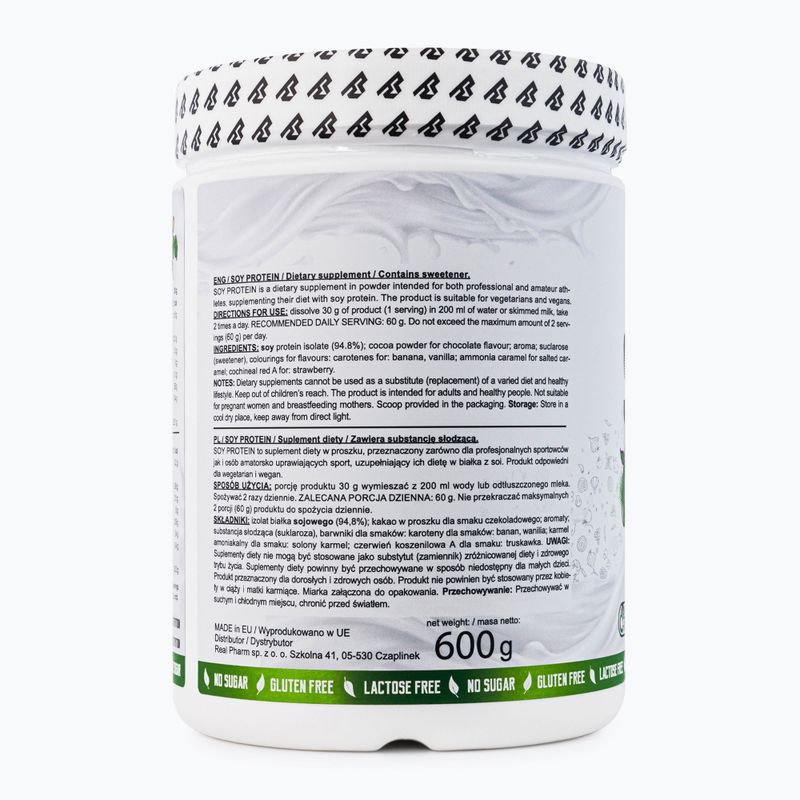 Real Pharm Sójový proteín 600g banán 715326 3