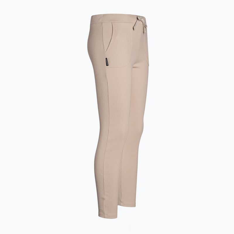 Dámske tepláky Carpatree Rib beige CPW-SWE-192-BEY 3