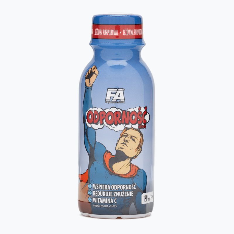 Doplnok stravy Fitness Authority FA Resistance Shot 120 ml citrusy/jelšové plody