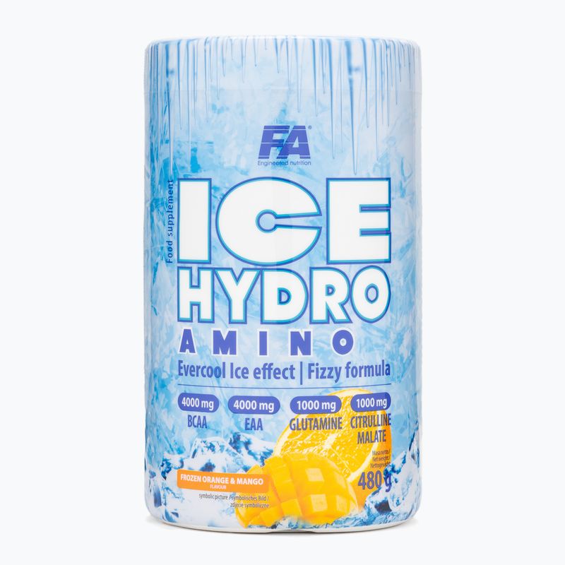 Aminokyseliny Fitness Authority  Fa Ice Hydro Amino 480 g oranžová/mango