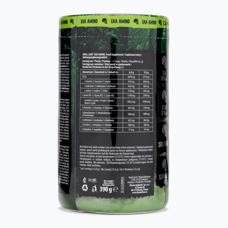 Fitness Authority Skull Labs EAA Amino 390 g citrus / broskyňa 2