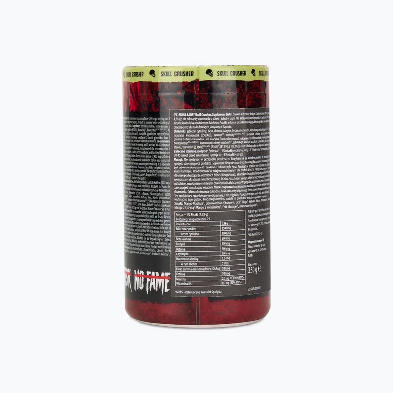 Predtréningový prípravok Fitness Authority Skull Crusher 350 g kyslý watermelon 2