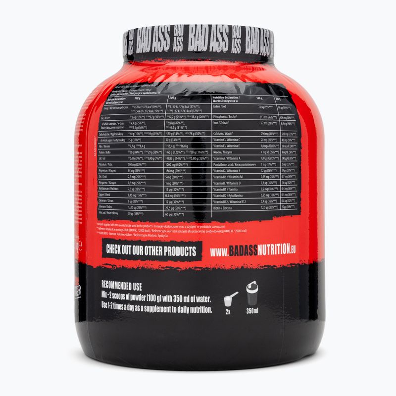 Fitness Authority Bad Ass Meal gainer 2.5 kg arašidové maslo 2