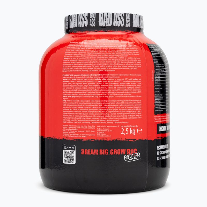 Fitness Authority Bad Ass Meal gainer 2.5 kg arašidové maslo 3