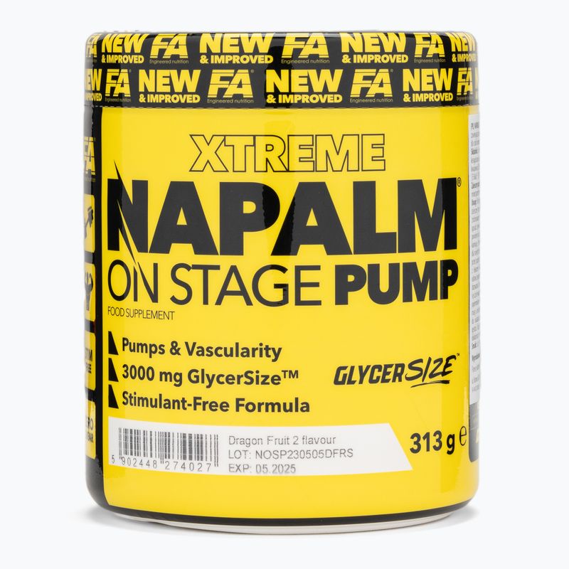 Fitness Authority predtréningový Napalm On Stage Pump 313 g dračie ovocie