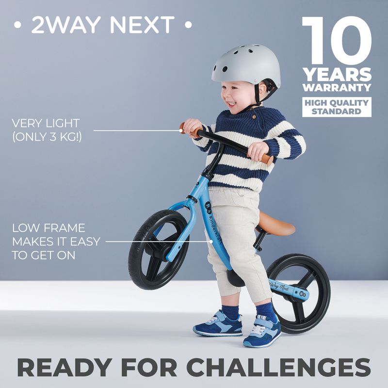 Kinderkraft 2Way Next svetlozelený bežecký bicykel 12