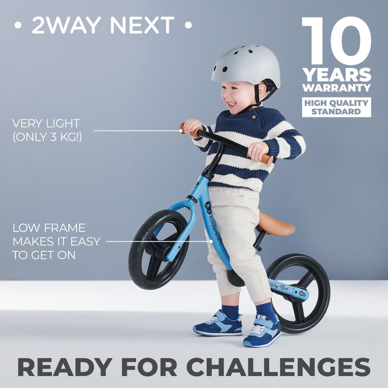 Kinderkraft 2Way Next blue sky cross-country bicykel 13