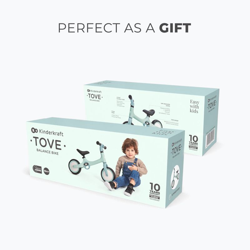 Kinderkraft Tove letný mentolový krosový bicykel 9