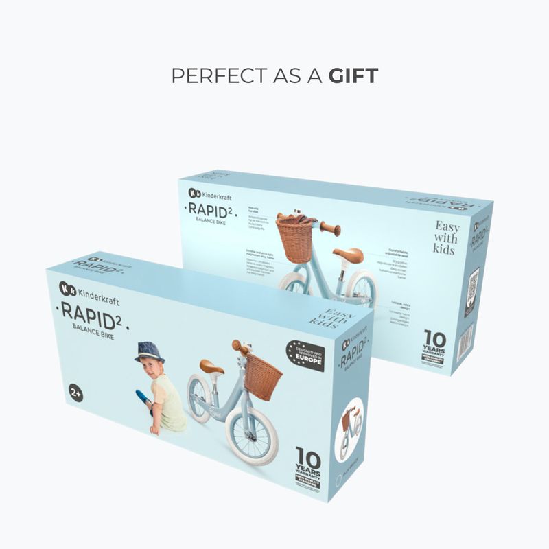 Odrážadlo Kinderkraft Rapid 2 modrý vánok 16