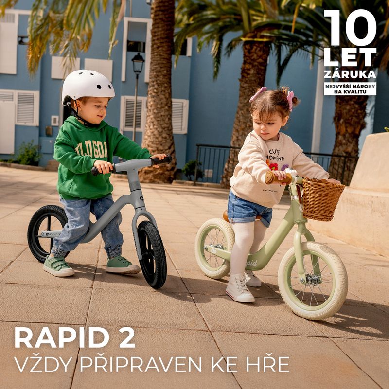 Odrážadlo Kinderkraft Rapid 2 modrý vánok 23