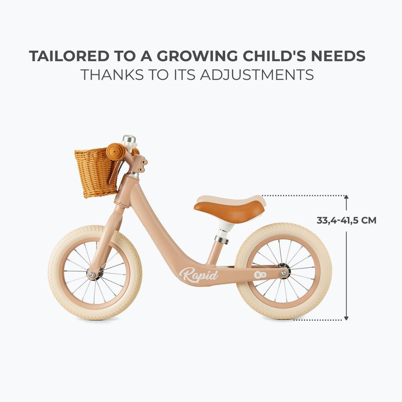 Odrážadlo Kinderkraft Rapid 2 ružový 11