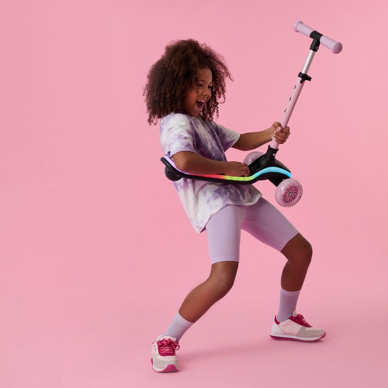 Detská trojkolesová kolobežka Kinderkraft Raket pink 10