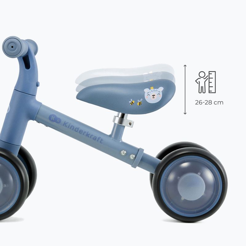 Odrážadlo Kinderkraft Cutie Flash blue 4