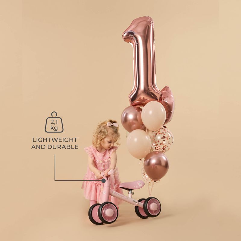 Odrážadlo Kinderkraft Cutie Flash pink 8