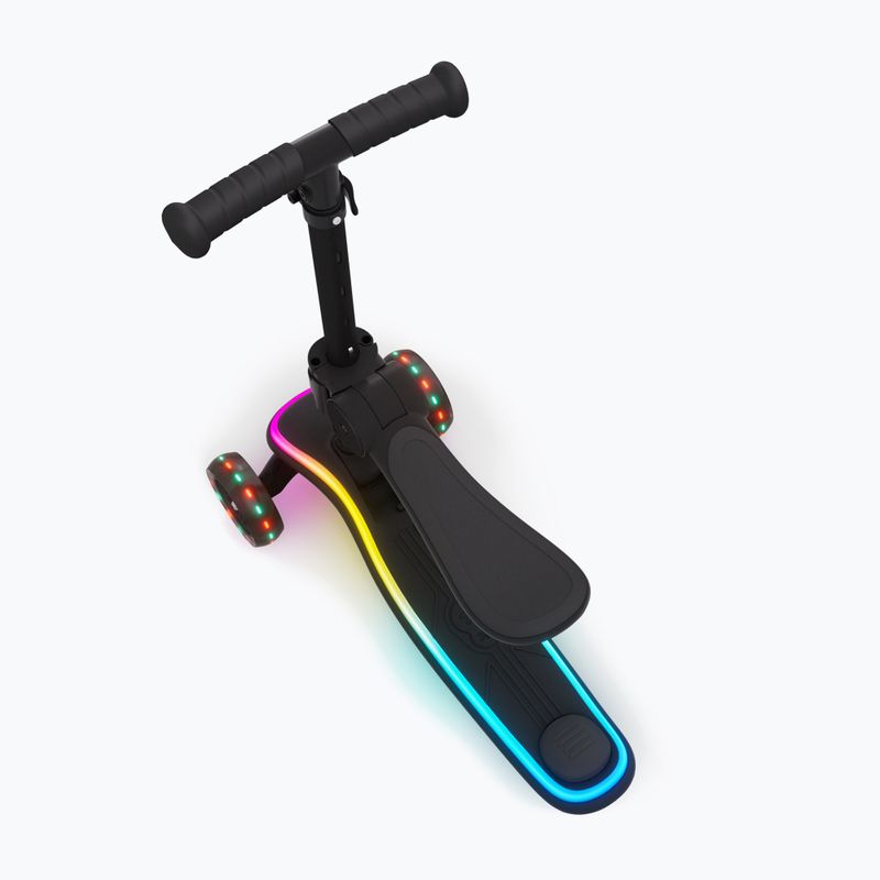 Detská trojkolesová kolobežka Kinderkraft Raket Up black 8