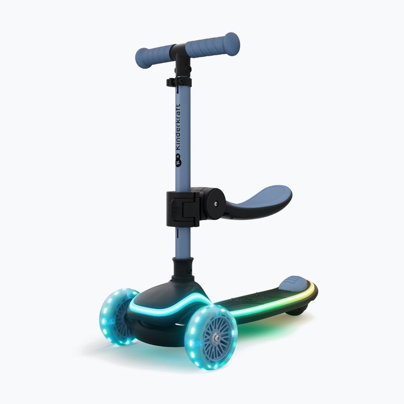 Detská trojkolesová kolobežka Kinderkraft Raket Up blue 6