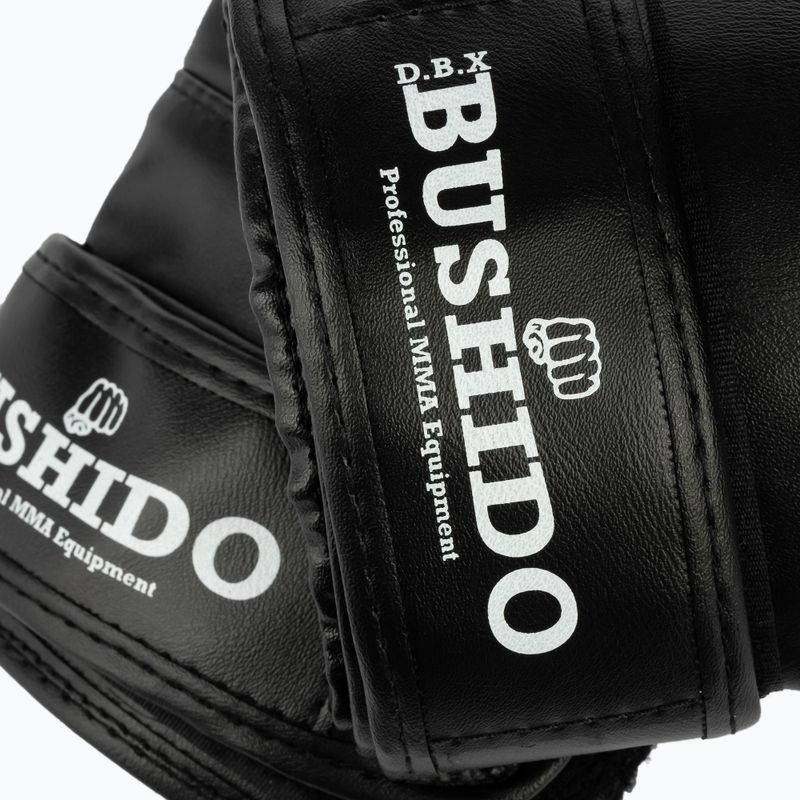 Prístroj Bushido boxerské rukavice tréningové vrece čierne Rp4 5