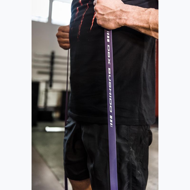 Bushido Power Band cvičenie guma fialová 32 8