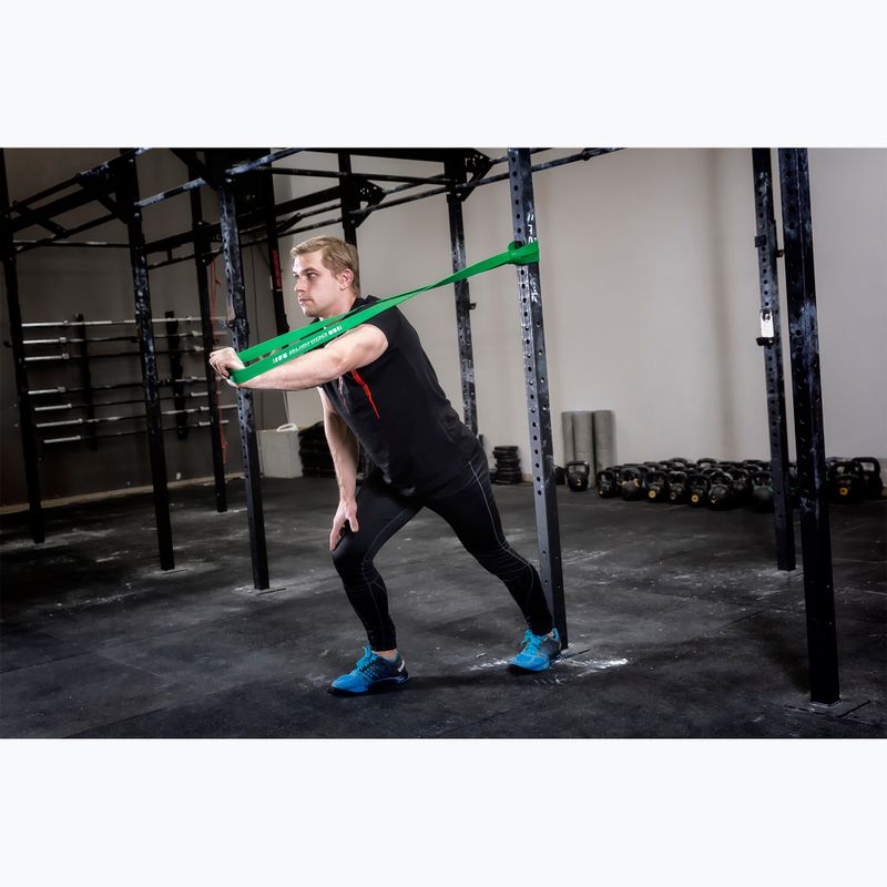 Bushido Power Band cvičenie gumová zelená 44 10
