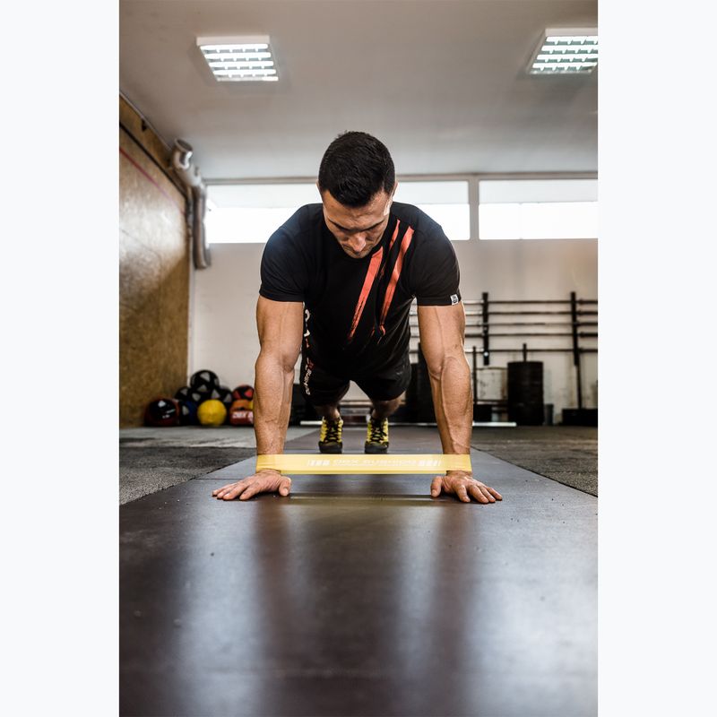 Bushido Mobility Power Band Mini tréningová elastická žltá Pbm-04 6