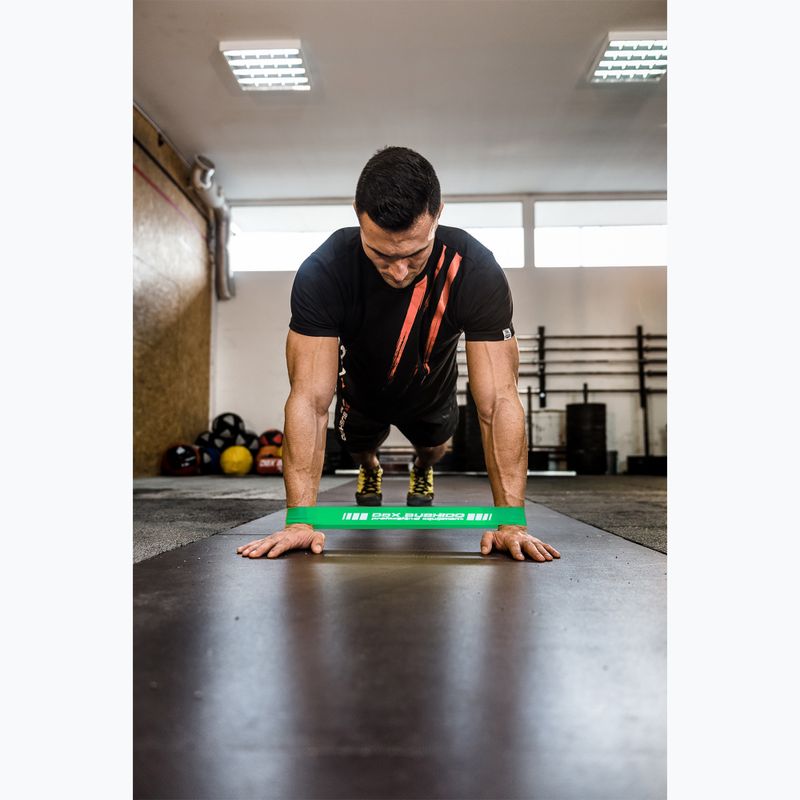 Bushido Mobility Power Band Mini cvičenie gumy zelená Pbm-06 6