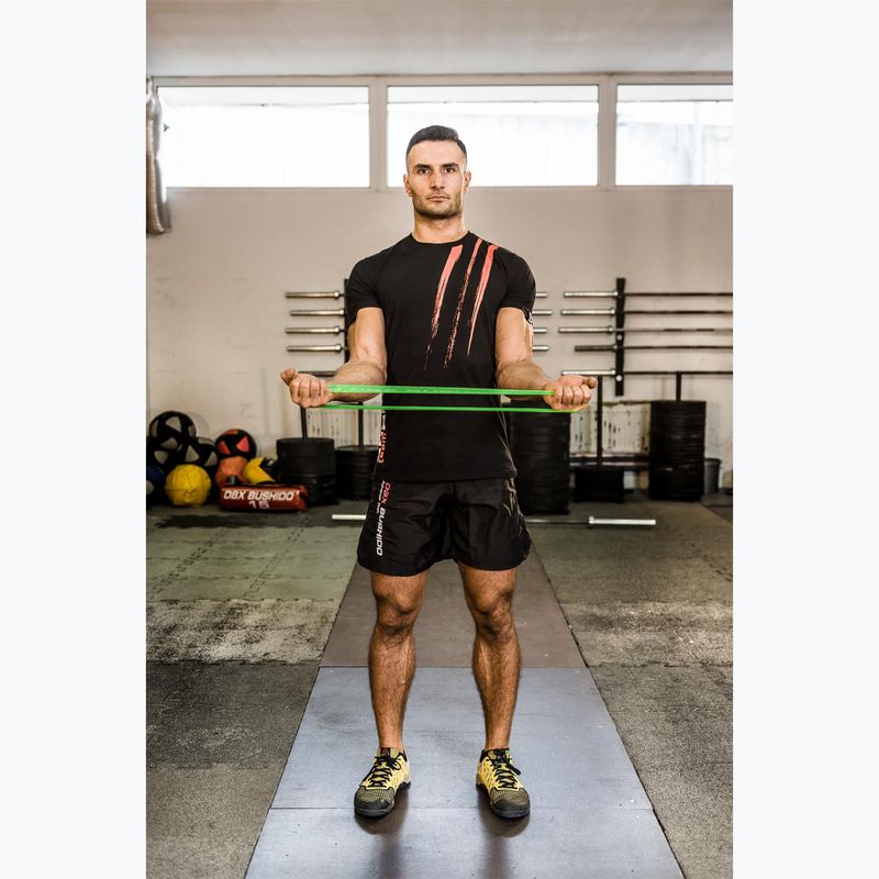 Bushido Mobility Power Band Mini cvičenie gumy zelená Pbm-06 7