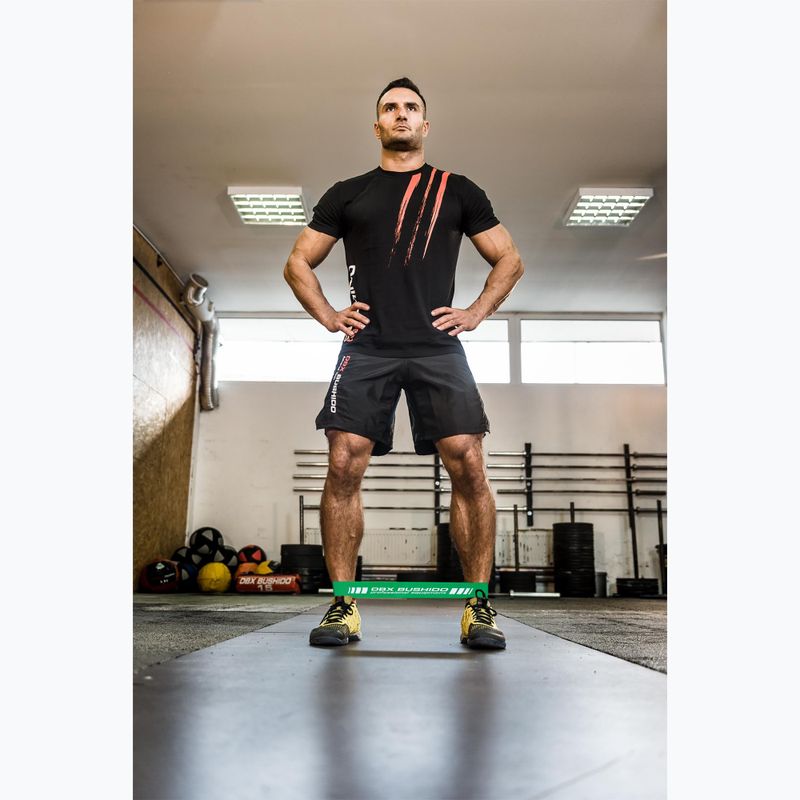 Bushido Mobility Power Band Mini cvičenie gumy zelená Pbm-06 9