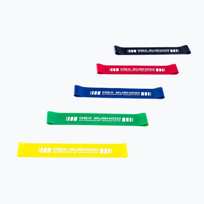 Cvičenie gumy DBX BUSHIDO Mobility Power Band Mini červená Pbm-10 4