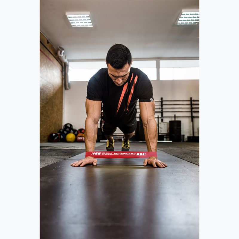 Cvičenie gumy DBX BUSHIDO Mobility Power Band Mini červená Pbm-10 7