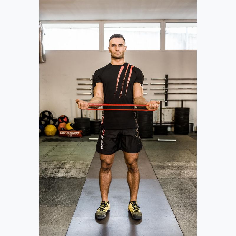 Cvičenie gumy DBX BUSHIDO Mobility Power Band Mini červená Pbm-10 8